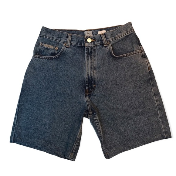 Vintage 90s Men's Calvin Klein Jeans High Waist Easy Fit Short Stone Wash 28 - Picture 1 of 10